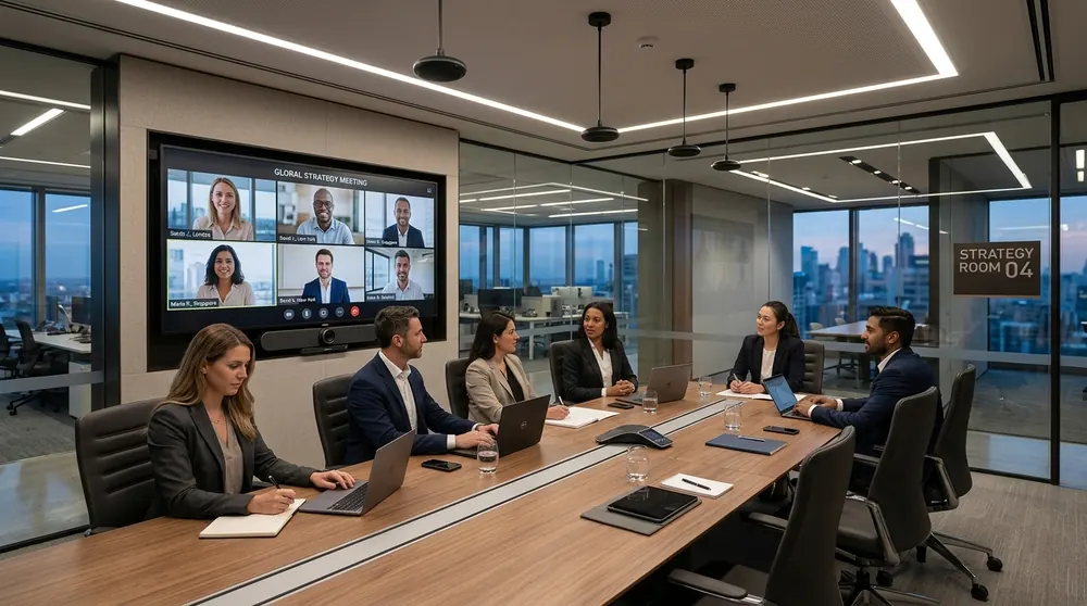 Corporate boardroom AV in Nairobi