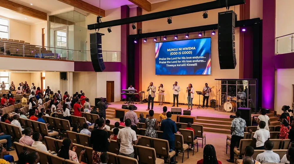 AV solutions for Churches in Kenya