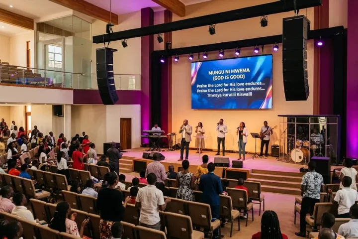 AV Solutions for Churches in Kenya