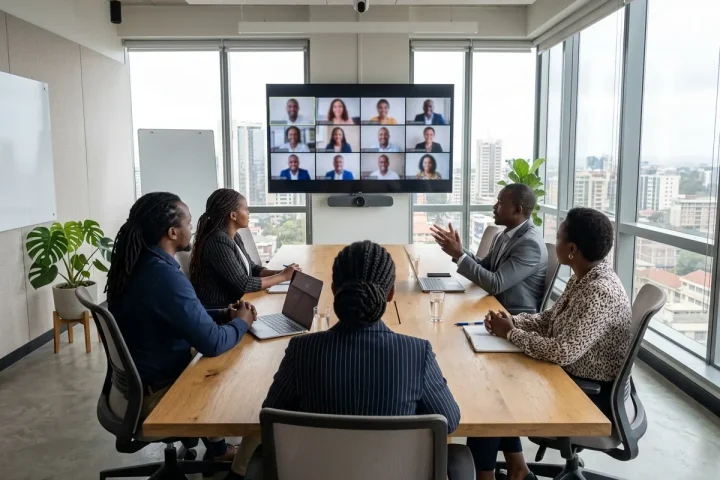 Video Conferencing Systems in Kenya: Teams Rooms, Zoom Rooms and Meeting Room Set-Ups 4 Video Conferencing Systems in Kenya: Teams Rooms, Zoom Rooms and Meeting Room Set-Ups